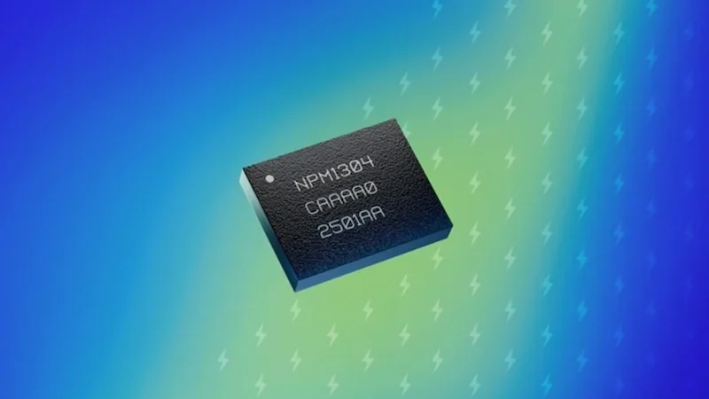 The nPM1304 complements Nordic’s nPM1300 PMIC